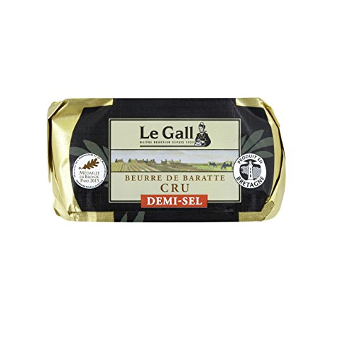 LE GALL Drum Churning Butter Unpasteurized Salted 250g - Chilled