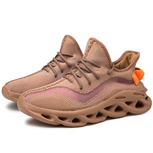 FUNECO Men's Sneakers Mesh Ultra Lightweight Breathable Athletic Running Walking Gym Shoes Fashion
