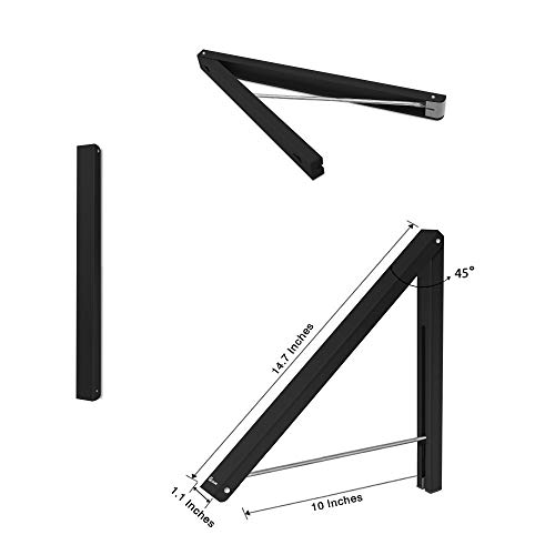 Anjuer Kleiderbügel, zusammenklappbar, für Kleiderständer