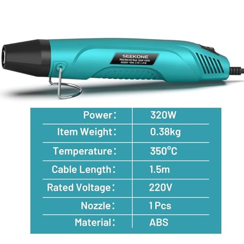 Soprador De Ar Quente Soprador De Mão Mini Soprador De Ar Ferramenta Kit Elétrico Ferramenta De Calo