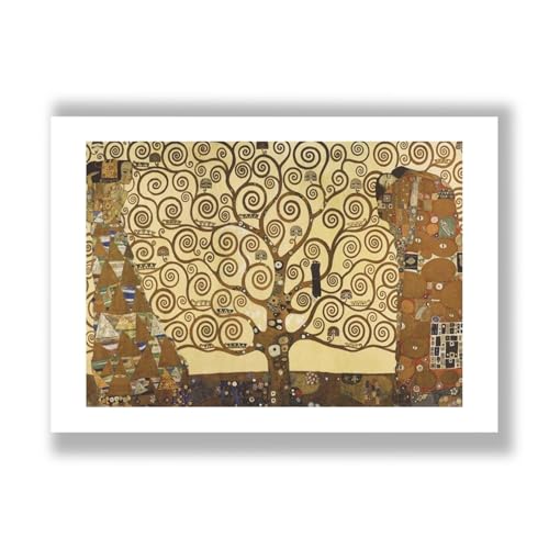 Gustav Klimt L'arbre de vie Stoclet Frieze impression grand format semi-brillante
