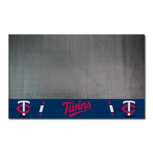 FANMATS MLB Minnesota Twins Vinyl Grill Mat