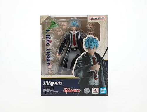TAMASHII NATIONS - Mashle: Magic and Muscles - Lance Crown, Bandai Spirits S.H.Figuarts Action Figure, Black - Image 2