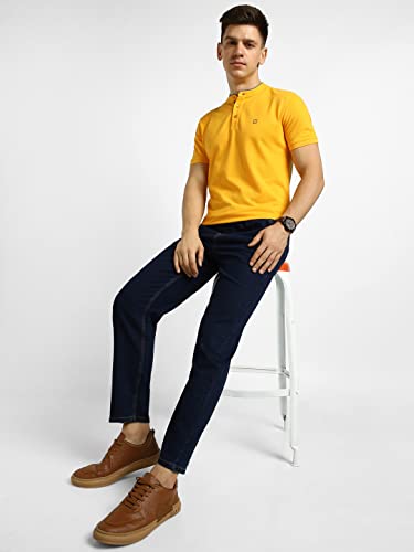 Image of Urbano Fashion Men's Regular Fit Mid Rise Washed Jogger Jeans Stretchable