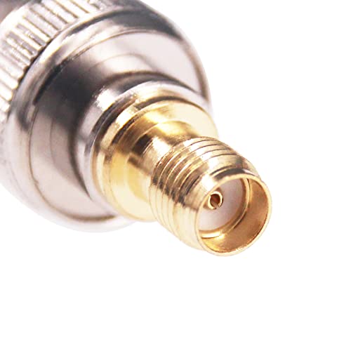 Adaptador BNC Macho a SMA Hembra RF Coaxial 5pcs miniatura 4