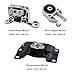3pcs Engine Motor Transmission Mount Set Compatible with 2013 2014 2015 2016 Ford Focus S SE Titanium 2.0L Replace A5612 A5531 A5546 3481 3341 3238