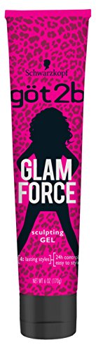 Got2b Glam Force Sculpting Hair Gel, 6 Ounce