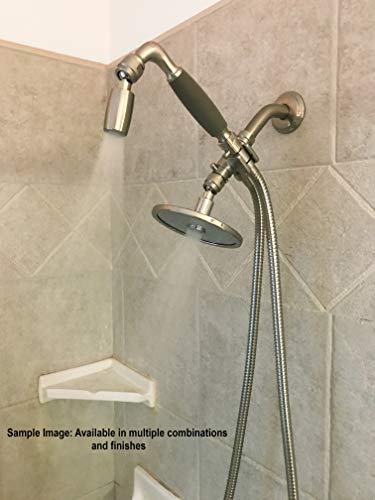 High Sierra’s All Metal 4-Way Shower Head And Handheld Combo Kit. Features The High Sierra Classic Shower Head & Handheld Shower Head W/Slip-Free Grip - Chrome #TOP1