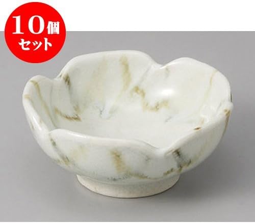 Set of 10, Unov Tokusa Flower Shape Delicacy [9 x 4cm] [Restaurant, Ryokan, Japanese Tableware, Restaurant, Commercial Use, Tableware, Tableware,