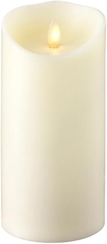 Miniatura 1 de Liown 370697" Marfil Pilar Vela LED de cera con temporizador