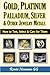 Gold, Platinum, Palladium, Silver & Other Jewelry Metals: How to Test, Select & Care for Them