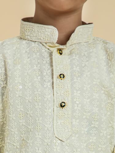 Image of Pro-Ethic Style Developer Boys Cotton Kurta Pajama For Kid's Ethnic Wear | Cotton Kurta Pajama (S-227)