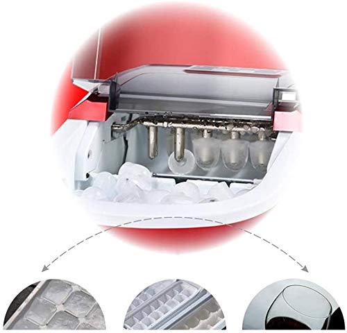 MHGD Eismaschine, Arbeitsplatte, Macht 15 kg EIS in 24 Stunden, Eiswürfel fertig in 8 Minuten, kompakte und leichte… – Bild 7