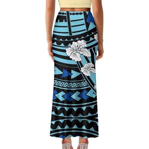 Women’s Bohemian Skirts High Waist Skirt with Zipper Lightweight Soft Long Maxi Skirts Summer Fashion4