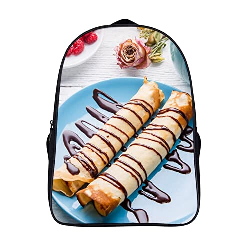 Sac à dos mode pour adolescents et voyage : grand cartable tendance de 40x28x16cm