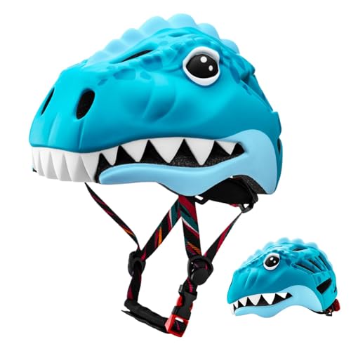 Xinhuju Casco de protección para niños con dibujos animados – Gorra ajustable para patinaje, patinaje, patinaje y patinaje para niños | Diseño ligero y duradero que garantiza la seguridad en