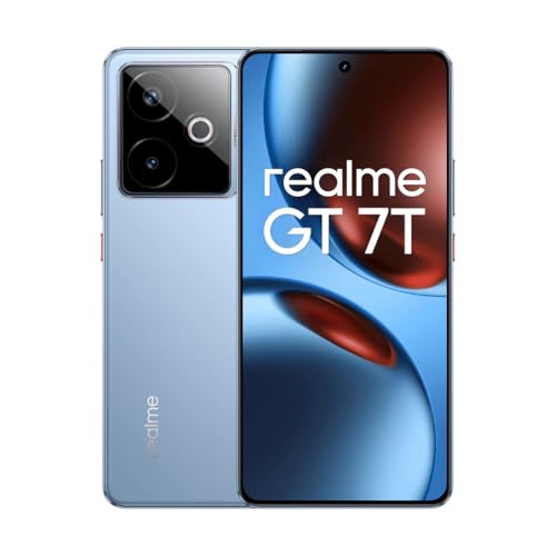 Realme GT 7T 12GB 256GB MediaTek Dimensity 8400MAX batería 7000mAh Azul IceSense Realme GT 7T 12GB 256GB MediaTek Dimensity 8400MAX batería 7000mAh Azul IceSense