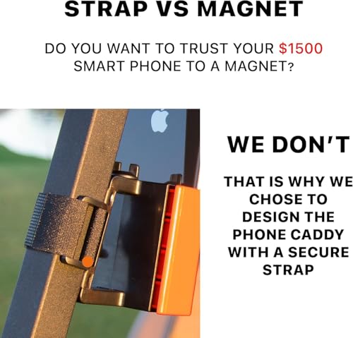 Accessoires pour voiturette de golf : le support de téléphone stable - 7