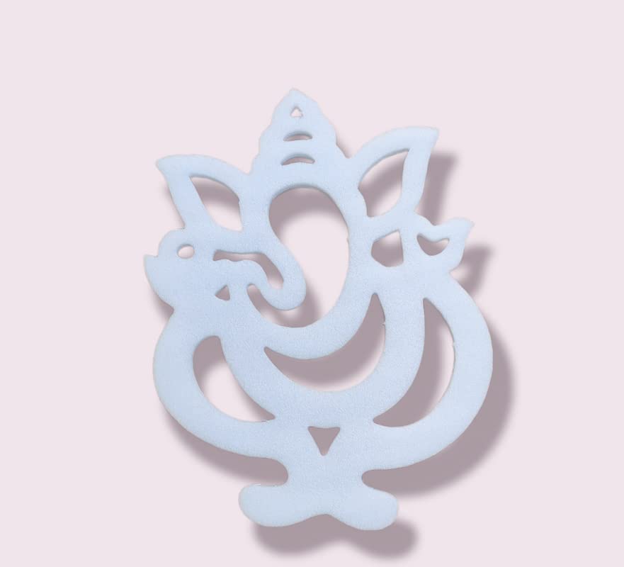 VINAYAKAMART Vinayaka Mart Diy Ganesha For Traditional Backdrop Decoration, Backdrop Ganesha Decoration, Medium 3 Layer, Length - 42 cm, Height - 55 cm & Width 3 layer