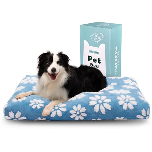 Yaning Dog Beds ^p 킢  pxbh N[gp ӂӂybgxbh O\Ȑ\ȃJo[Ɗ~߃{gtA88.9 cm x 55.9 cmAu[t[
