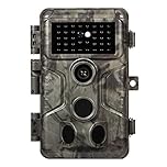 GardePro A3 Trail Camera (Non-Cellular, Non-WiFi), 48MP Photo & 1296P HD Video, 0.1s Trigger, 100ft No-Glow Night Vision, Motion Activated Wildlife Camer
