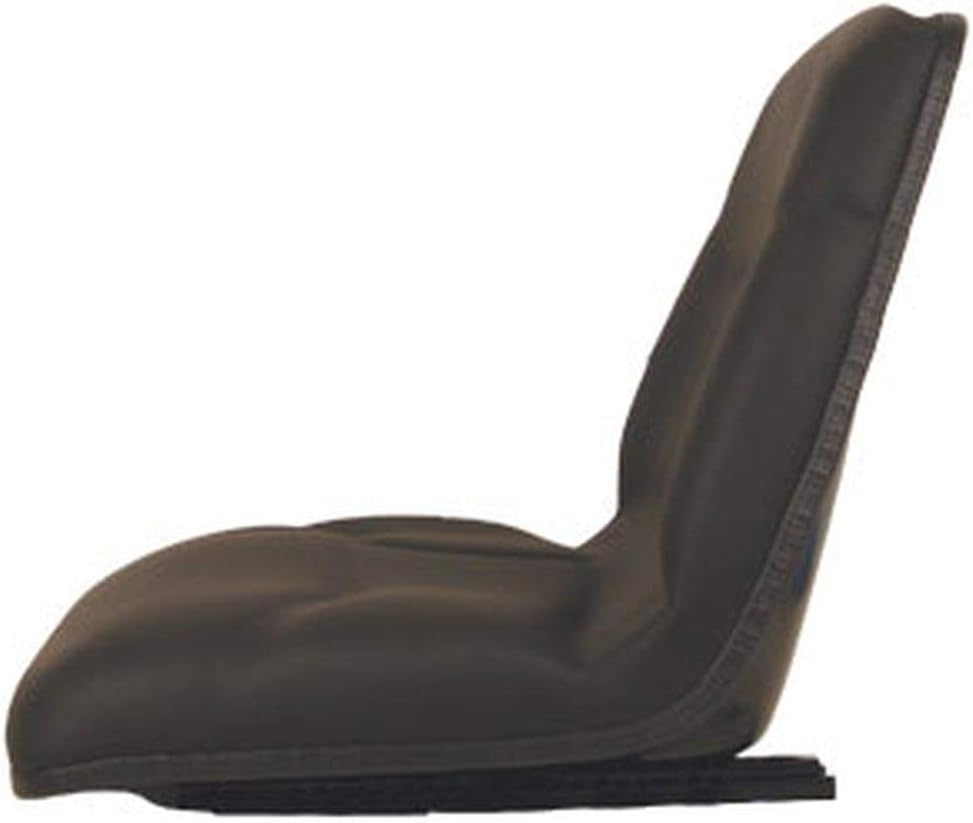A-TMS111BL-AI Seat, Michigan Style, w/Slide Track, Deluxe Cushion, BLK