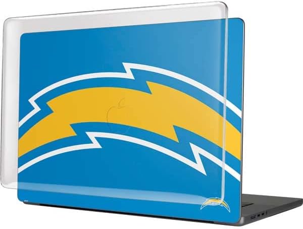 Skinit Case + Skin Compatible with MacBook Pro 16in (2021) - Officially Licensed NFL Los Angeles Chargers Large Logo Design