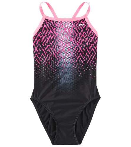 Maillot TYR Odyssey Diamondfit rose 22 pour vos entraînements quotidiens en piscine