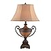 Stein World 97503 Table Lamp with Urn Shape and Burnished Wood Detailing