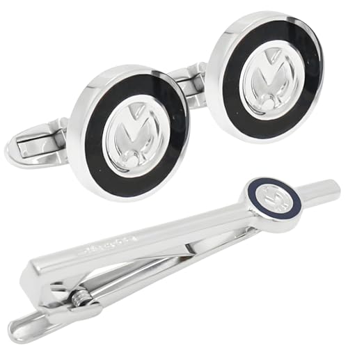 mila schon ミラ ショーン ブラックライン カフス ネクタイピン セット msc10378st
