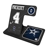Keyscaper Dak Prescott Dallas Cowboys Ready 3-in-1 Charging Station