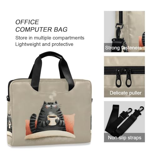 Bolso Maletín para Portátil con Estampado de Anime Gato miniatura 5