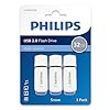 Pen Drive 32gb USB 2.0 Philips Snow Edition Grey FM32FD70E/00 chiavetta flash drive (32 GB) confezione da 3 pezzi