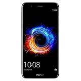 Procesador HiSilicon Kirn 960 Honor 8 Pro - Smartphone libre de 5.7\" (6 GB de RAM, 64 GB de memoria interna, Emotion UI5.0 compatible con Android 7.0, Kirn 960 octa core, cámara de 12 MP + 12 MP, frontal 8 MP), color negro