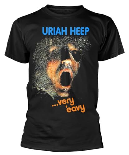 Uriah Heep 'Very 'Eavy' T-Shirt (Medium) Black