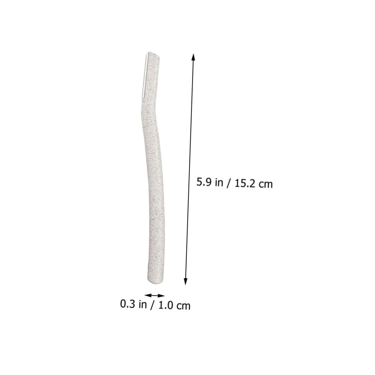 WOFASHPURET 12pcs Travel Eyebrow Razors Face Razor Brow Shaver Makeup Tool for Women Gentle Grooming Kit