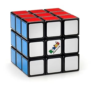 Rubik’s 6063968 Cube, der originelle 3×3-Farbenwürfel mit klassischen Würfeln, 3×3, one Size