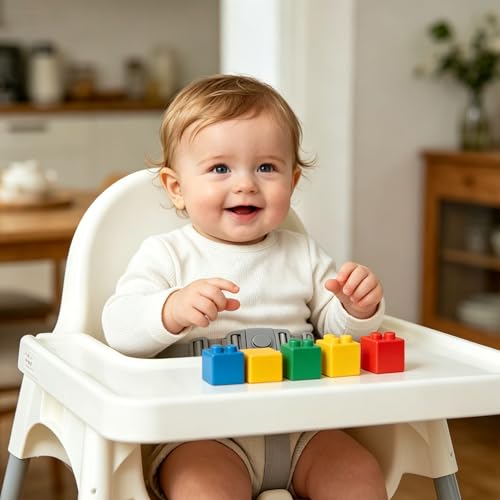 Image of High Chair Straps Replacement Compatible with IKEA Antilop /Keekaroo High Chair, Adjustable Sturdy Safety Strap Belt for Keekaroo High Chair