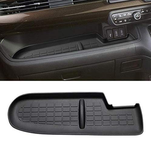 SHANGRI-LA ホンダ N-BOX ノンスリップ ポケット マット 保証書付き ブラック 助手席 滑り止めマット グローブボックス 新型NBOX 2017-2019 JF3/JF4 インテリア ラバーマット アクセサリー 水洗い 内装 シリコン カスタム HONDA N-BOX