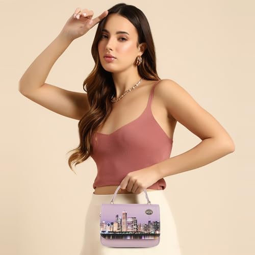 Image of Nevis Women's Stylish Sling Bag, Casual Crossbody Digital Print Sling Bag