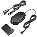 TKDY ACK-E8 AC Power Adapter Supply DR-E8 DC Coupler Charger Kit Compatible with Canon EOS Rebel T5i T4i T3i T2i Kiss X6 Kiss X5 Kiss X4 700D 650D 600D 550D (Canon LP-E8 Battery Replacement).