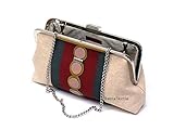  Clutch exclusivo y original,bolso granate, oro y rosa, BeccaTextile.