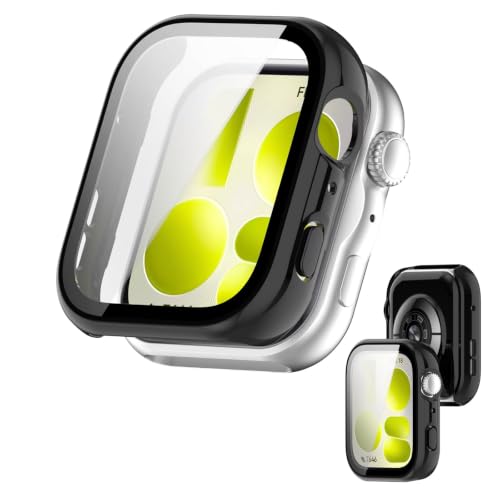 YUANHONG For huawei watch fit 5 pro �P�[�X �y�� PC+�����K���X�J�o�[ 9H�d�x huawei watch fit5 pro �ɑΉ� ���t���ȒP ��̌^ �S�ʕی� �L�Y�h�~ �ϏՌ� HD�����ߗ� �w��h�~ ���˒ጸ 