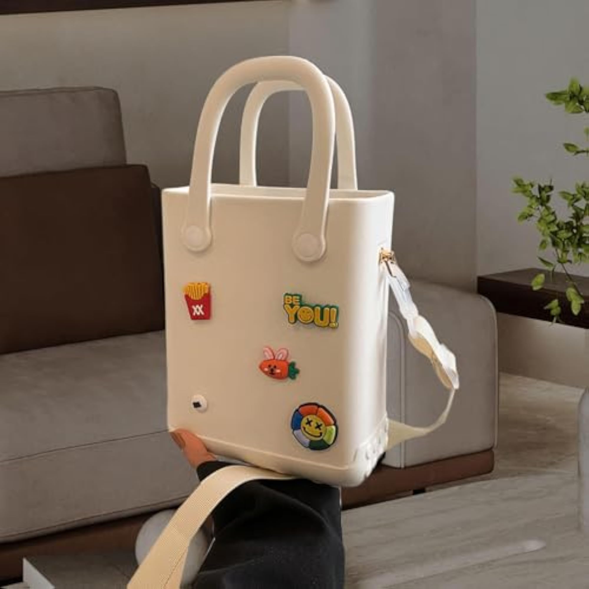 Waterproof Open Hole Tote Bag for Travel and Holidays