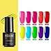 Produktbild Rosalind Neon Gel Nagellack Set, Soak Off UV lace LED Gel Nagellack Manicure Beauty Nails Salon 10 x 7 ml