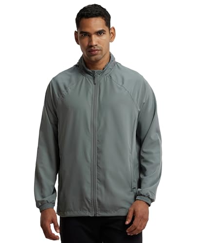 Image of Jockey MV40 Men Microfiber Water Resistant Convertible Active Wear Hoodie Jacket