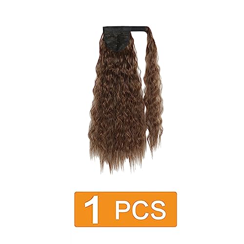 Hair Extensions Ponytail Dark Brown - Image 2
