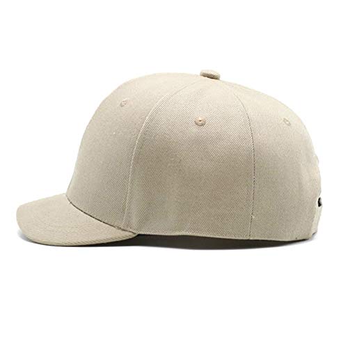 WAZHX Moda Visera Corta Gorra De Béisbol   Hombres Mujeres Snapbacks Sombreros Gorra De Hip Hop Gorra Deportiva Al Aire Libre Sombreros De Verano Casquette Ajustable Caqui