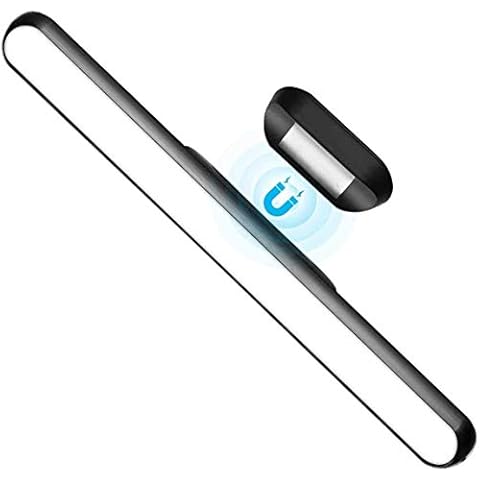 WILLED Rechargeable Light Bar, 3W Touch Light Built-in 2000mAh Battery and Stick Magnet Mount, for Reading, Closet, Cabinet, Makeup Mirror, Bedside, Study Light Cover