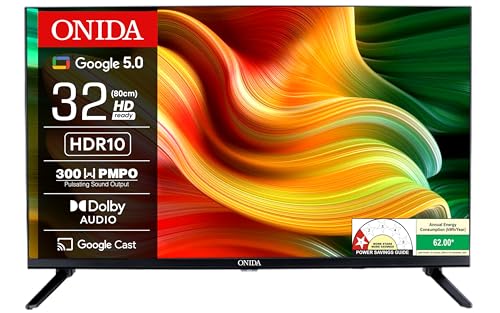 Onida 80 cm (32 inch) Nexg Series HD Ready Smart LED Google TV 32HAG-2